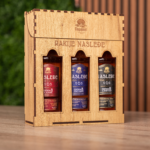 Rakija Nasleđe - Drveni set 3x200ml Edition 3 & 5 & 8