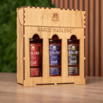 Rakija Nasleđe - Drveni set 3x200ml Edition 3 & 5 & 8
